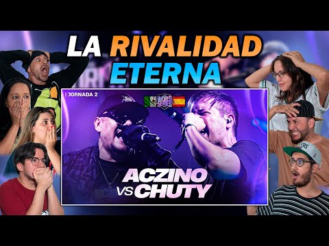 💥¡LOS MEJORES DE LA HISTORIA! COLOMBIANOS REACCIONAN a ACZINO vs CHUTY [FMS WORLD SERIES SUPERLIGA]