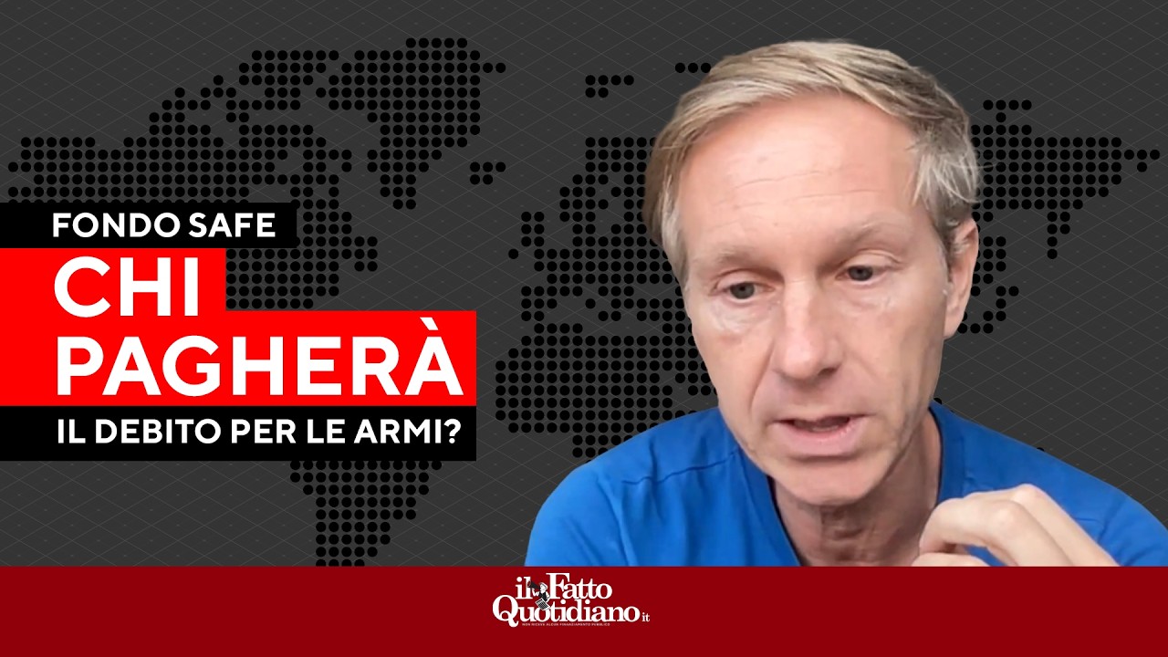 Orsini sul fondo Safe: "Più armi compriamo, meno risorse resteranno a scuola e sanità"