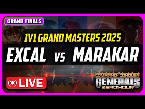 🔴LIVE | $1,000 Grand Masters 2025 | ExCaL vs Marakar | Grand Finals
