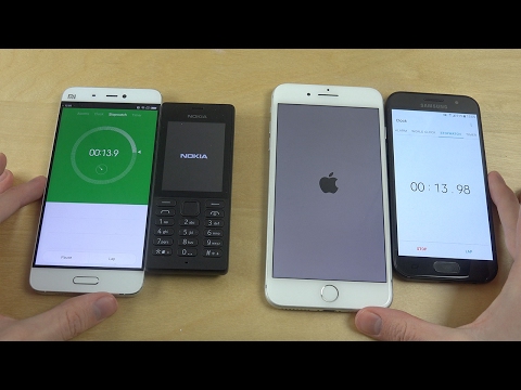 Nokia 150 vs. iPhone 7 Plus - Which Is Faster?