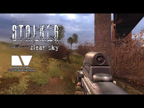 S.T.A.L.K.E.R Clear Sky (2008) || 32:9 + NoHud & Weapon Animation Mod Gameplay