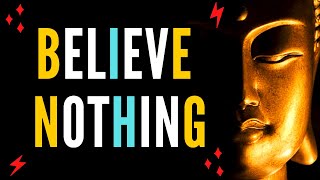 Believe Nothing  || English Motivation video || Buddha Quotes Status || Buddha Quotes About life