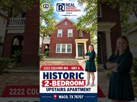 Application Received! Historic 2-Bedroom Upstairs Apartment property video