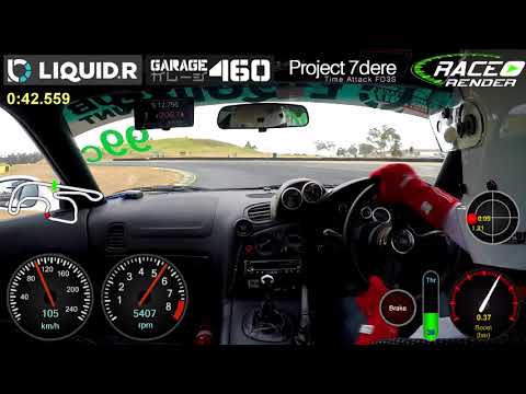 Project 7dere RX-7 - SMSP - World Time Attack Challenge 2017 Clubsprint - 1:44.4800