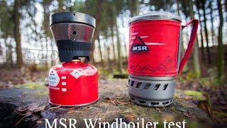 MSR Windboiler test