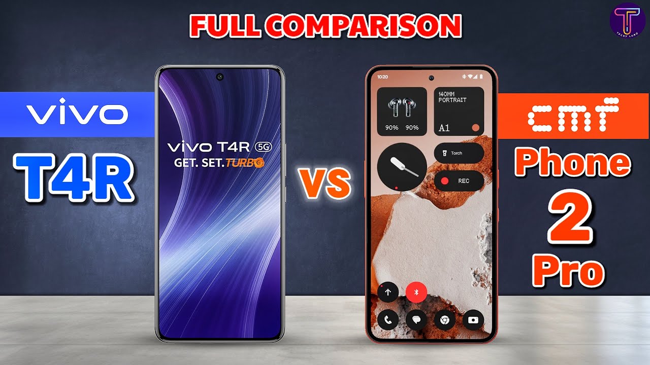 Vivo T4R vs CMF Phone 2 Pro : Full Comparison 😱❓