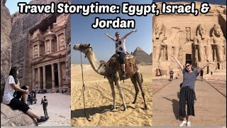 Travel Story Time! | My Trip to Egypt, Israel, & Jordan With Contiki