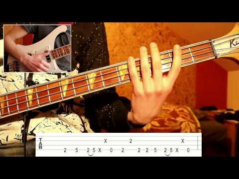 Primus - Shake Hands with Beef (bass tutorial with Tabs)