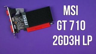 MSI GeForce GT 710 (GT 710 2GD3H LP) - відео 1