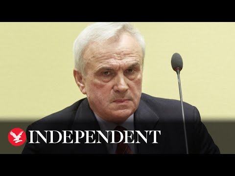 Watch again: Hague court panel rejects war crimes conviction appeal by Serb spymasters