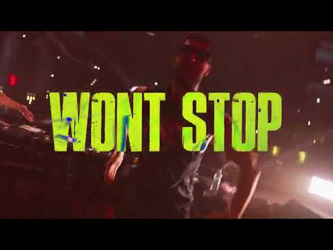 TOZA & Bloodlust - CAN'T STOP WON'T STOP (Official Hardstyle Video)