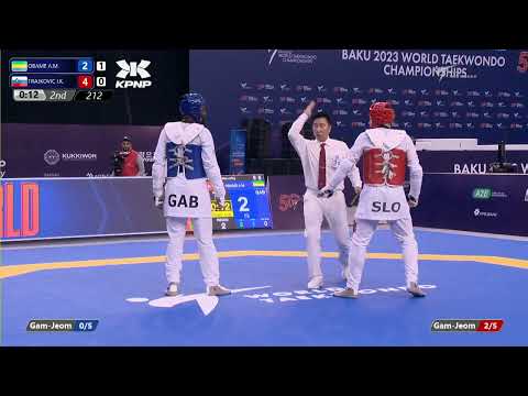 212 Round of 32 Men +87kg GAB OBAME Anthony mylann SLO TRAJKOVIC Ivan konrad