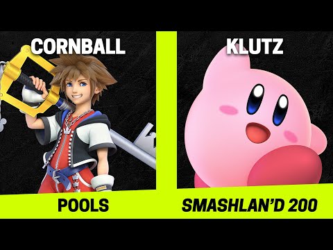 SmashLAN'd 200 Singles Pools - Cornball (Sora) vs Klutz (Roy, Kirby) - SSBU Tournament