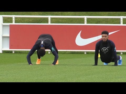 England Train Ahead Of Euro 2020 Qualifiers Against Czech Republic & Bulgaria