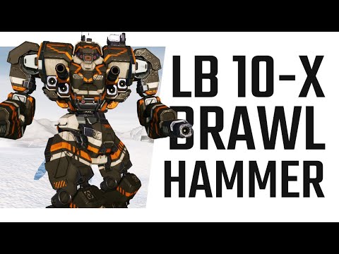Aggression Wins Games! LB 10-X Warhammer Build - Mechwarrior Online The Daily Dose #1312
