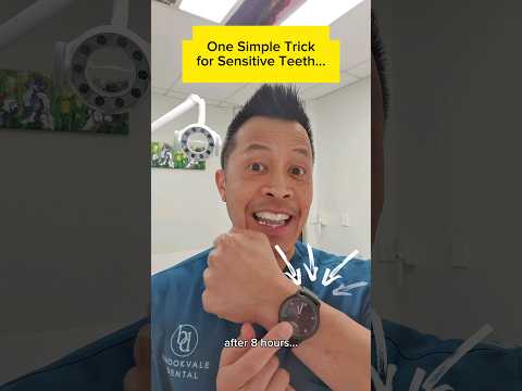 Say Goodbye to Sensitive Teeth: Easy 5-Day Toothpaste Treatment #shorts #dentallan #sensitivity