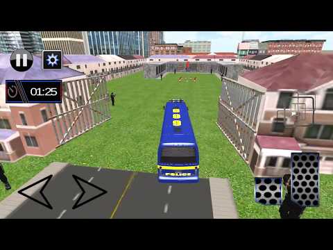 Prisoner Transport Bus Simulator 3D - Android Gameplay