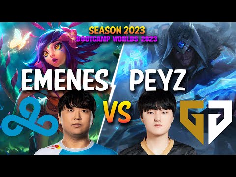 C9 EMENES vs GEN Peyz - EMENES NEEKO vs Peyz SYLAS Mid - Patch 13.18 KR Ranked