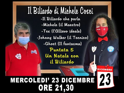 Un Natale con il biliardo