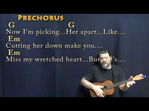 happier (Olivia Rodrigo) Bariuke Cover Lesson in G with Chords/Lyrics