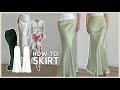 DIY Sewing A Maxi Silk Bias Skirt Sewing Pattern