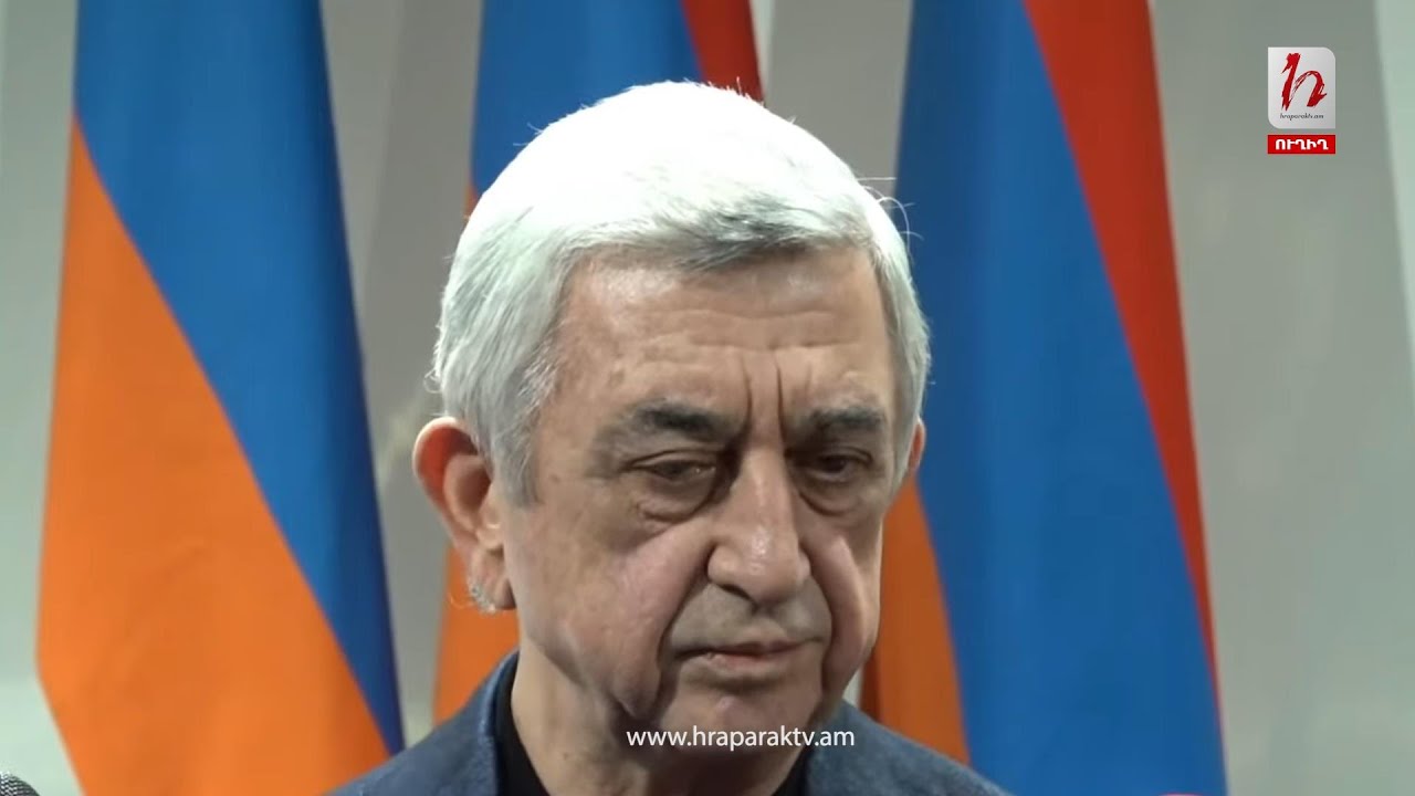 Սրանք փորձում են Արցախը զոհաբերելով Հայաստանը փրկել. Սերժ Սարգսյան