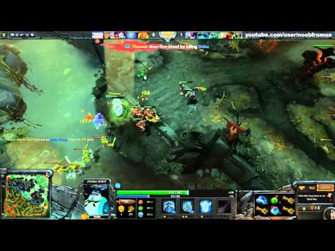 NaVi Dendi vs US East Pub Dota 2  Triple Rampage