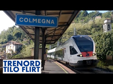 TILO Trains at Colmegna (Lombardia)