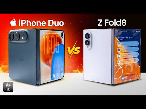 So sánh iPhone Duo và Galaxy Z Fold8: Rất nhiều khác biệt!