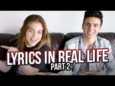 LYRICS IN REAL LIFE ft. Daniel Skye PART 2 | Baby Ariel