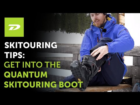 Ski Touring tips: How to get into the Dalbello Quantum ski touring boot