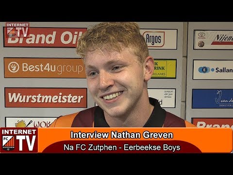 MotM Nathan Greven na FC Zutphen - Eerbeekse Boys (9-0)