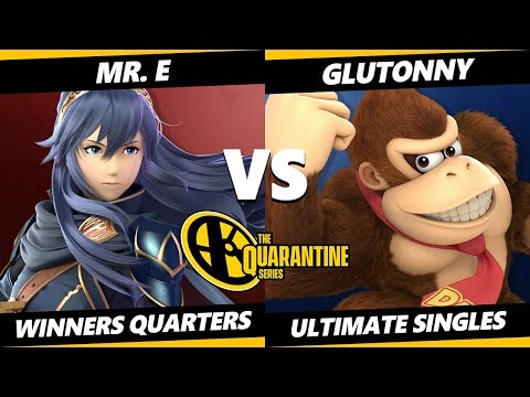 The April Minor Winners Quarters - Mr. E (Lucina) Vs. Glutonny (Greninja, DK) Smash Ultimate - SSBU