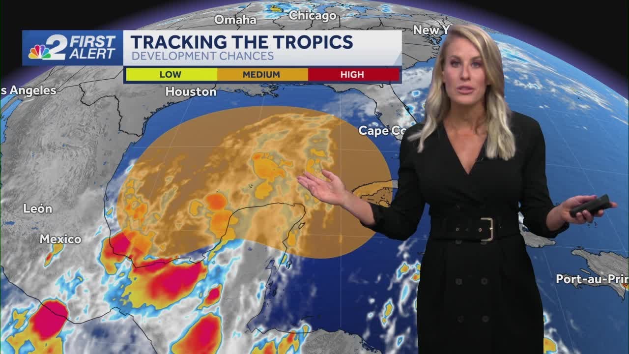 Area to watch in the Caribbean Sea and Gulf of Mexico