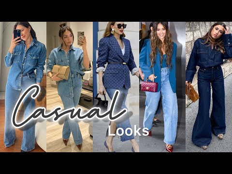 LOOKS VARIADOS de MEZCLILLA / LO MÁS NUEVO EN ROPA MODERNA 2025 Mujer