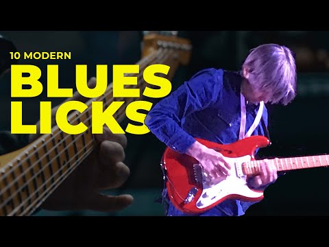 10 Modern Blues Licks (Seth Rosenbloom)