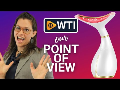 Ms.W Red Light Face Massager Tool - WTI product video review