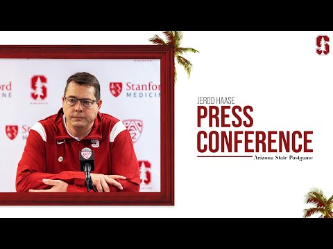 Stanford Men's Basketball: Postgame Press Conference | Arizona State