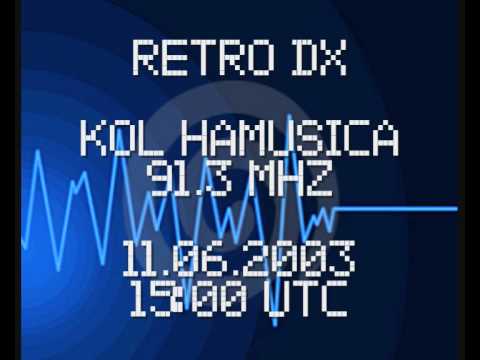 RetroDX: KOL Hamusica [Israel] on 91.3 MHz - 2003.06.11