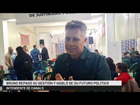 Edgar Bruno defendió su gestión y proyectó el futuro de Canals