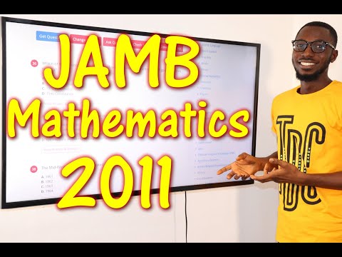 JAMB CBT Mathematics 2011 Past Questions 1 - 16