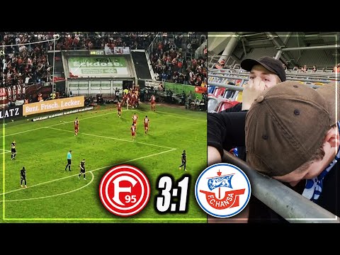 ICH BIN EMOTIONAL AM ENDE... STADIONVLOG: Fortuna Düsseldorf - Hansa Rostock | Auswärts Stadion Vlog