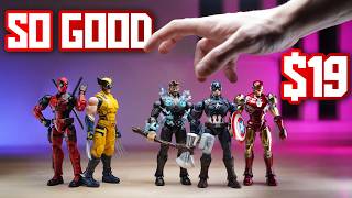5 Marvel GREAT Toys for $19! Blokees Champion Series - Shooting & Reviewing