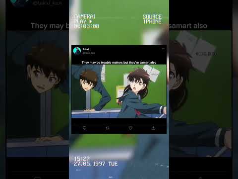They may be trouble makers but they're samart also || #anime #animeedit