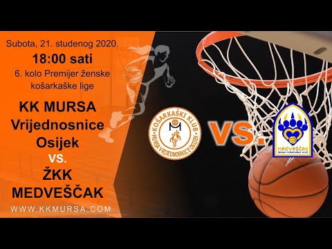 KK Mursa Vrijednosnice Osijek vs. ŽKK Medveščak