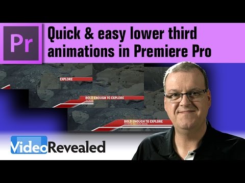 How to add a title in Adobe Premiere Pro