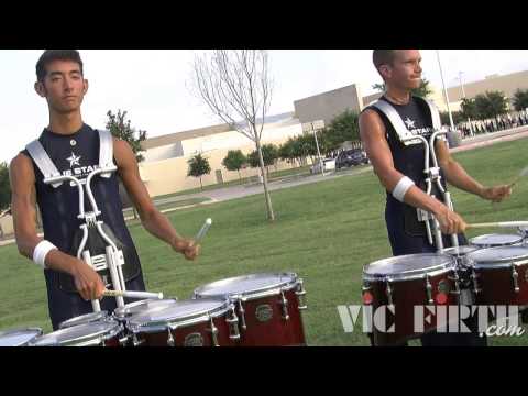 Blue Stars "In the Lot" : DCI 2013 Denton, TX : HD Footage!