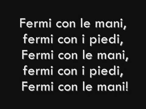 Fabrizio Moro-Fermi con le mani (testo)