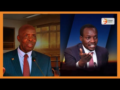 CS Machogu and governor Arati clash in Kisii