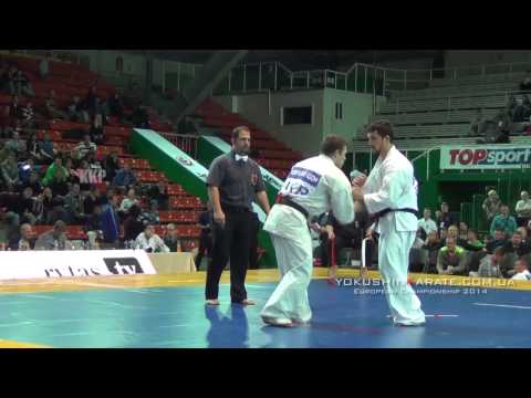 EC 2014, U22 1/2 -80 Kobylko Igor (Ukraine, aka) - Lasha Ozbetelkashvili (Georgia)